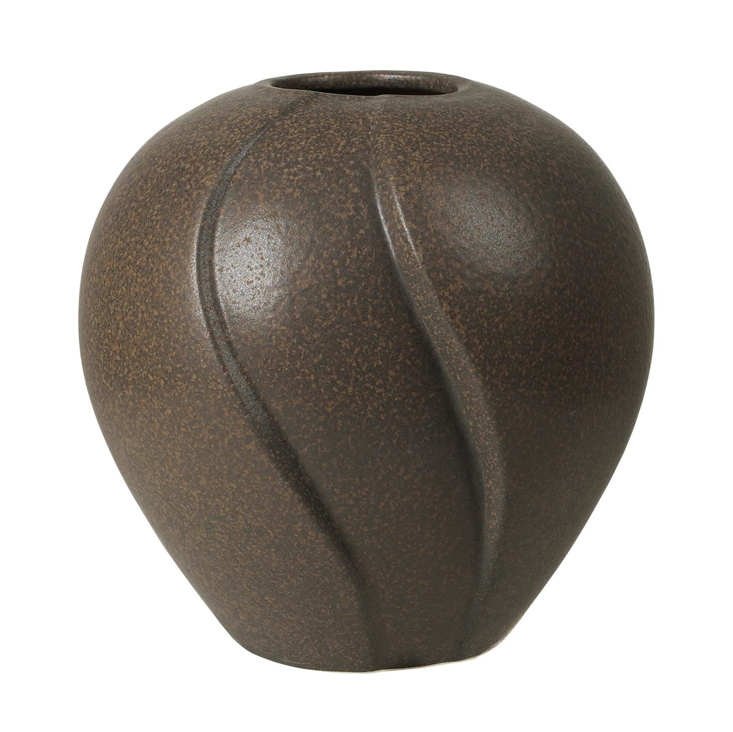 Broste Leda Large Vase - Antique Brown